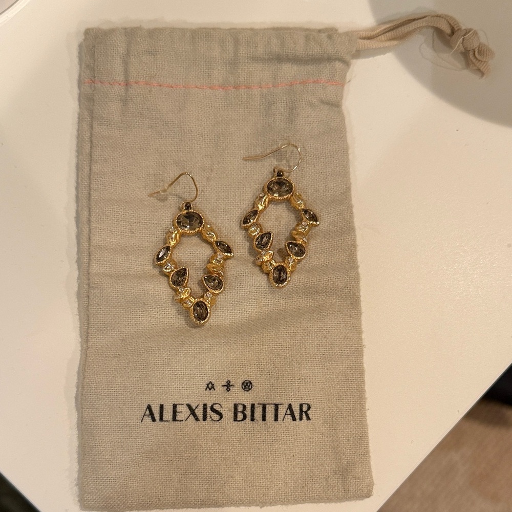 Alexis Bittar Gold Earrings